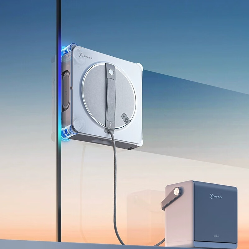 ECOVACS window cleaning robot new product W2S all-purpose base station version is a household high-rise automatic glass window cleaning tool. The latest W2S all-purpose base station version is officially standard.