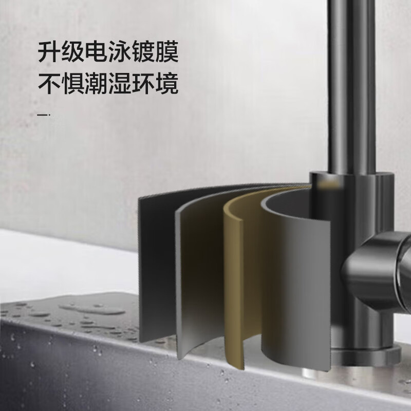 VATTI faucet kitchen stainless steel faucet hot and cold dual control rotating sink basin faucet 061100H