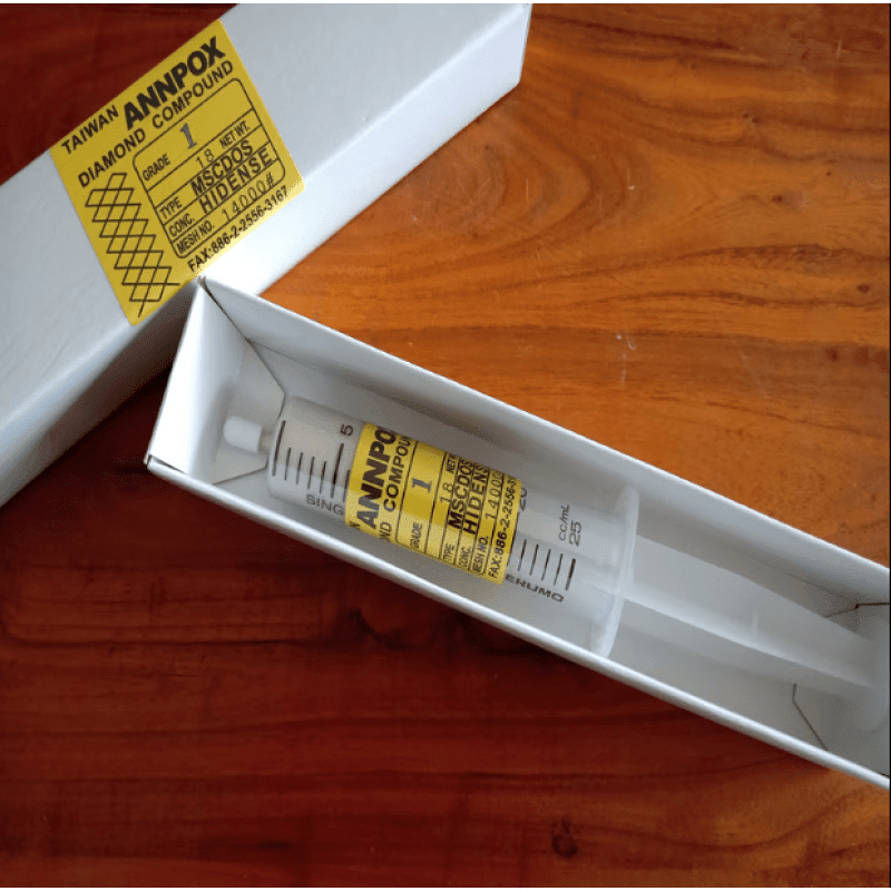 CLCEY ANNPOX abrasive paste polishing paste diamond paste 18g mold high polished diamond ultra-fine 200,000 0.125-200000#/18g single crystal