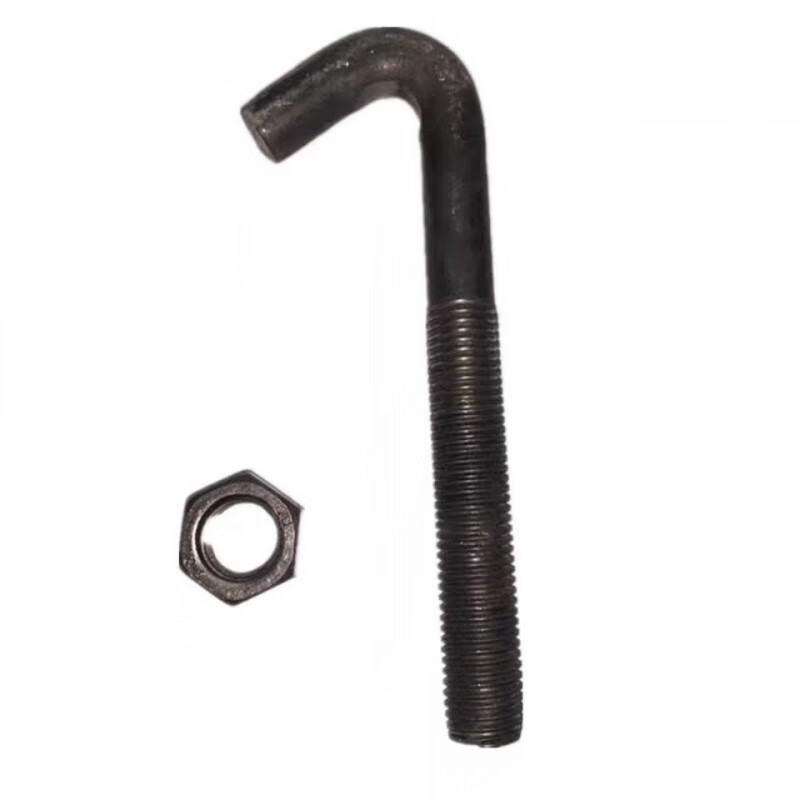 Full set of pick-up cat footings manganese steel M12M14 model mine screen vibrating screen hook screw carriage vibrating screen hook M16*140 (100 sets include one nut)