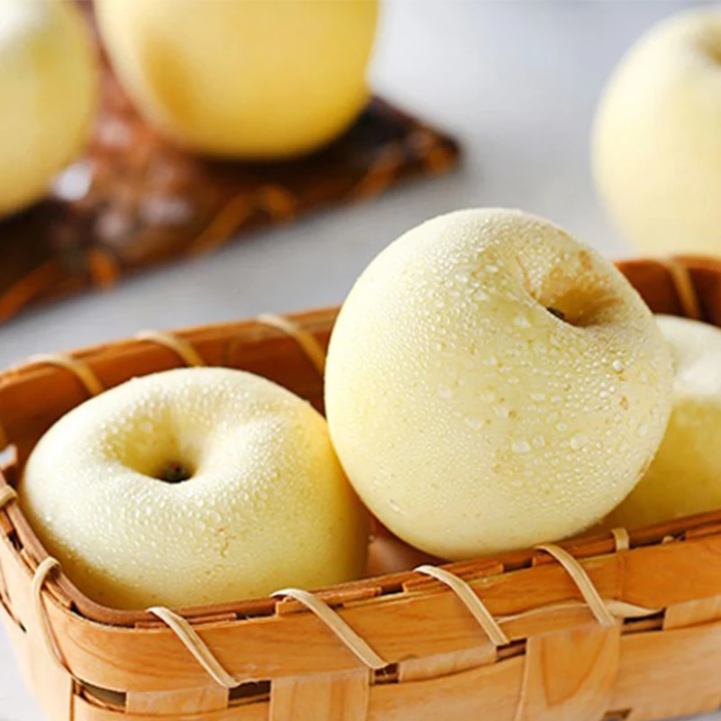 Beijing Fresh Shandong Cream Fuji Apple, net weight 8 pounds, single fruit 85-90mm, fresh fruit, direct shipping from the source, free shipping