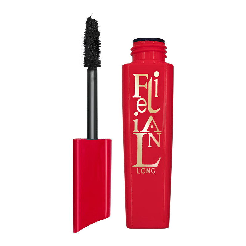 Lilan Fei Mascara Slim, Thick and Curly Large Capacity Large Brush Head 10ml-39 Dense Long (Yellow Tube