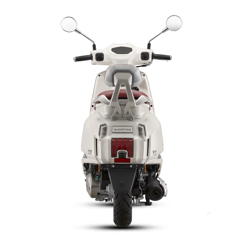 Qianjiang Sunshine Dino 150CC scooter extremely cost-effective water-cooled 4-valve ABS TCS ivory white