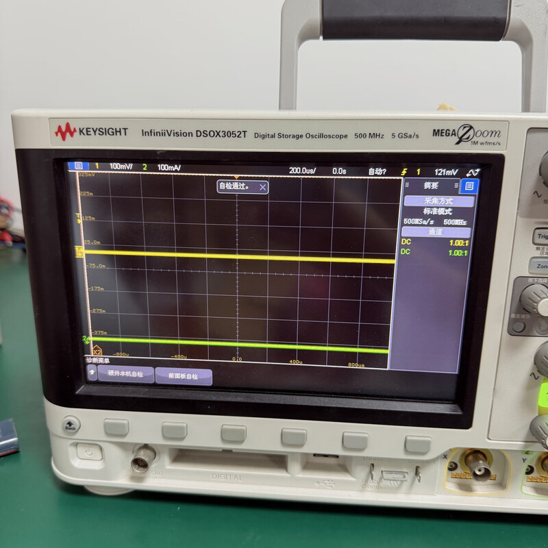 Keysight Technology DSOX3052T oscilloscope keysight technology 500MHz bandwidth 2 channels