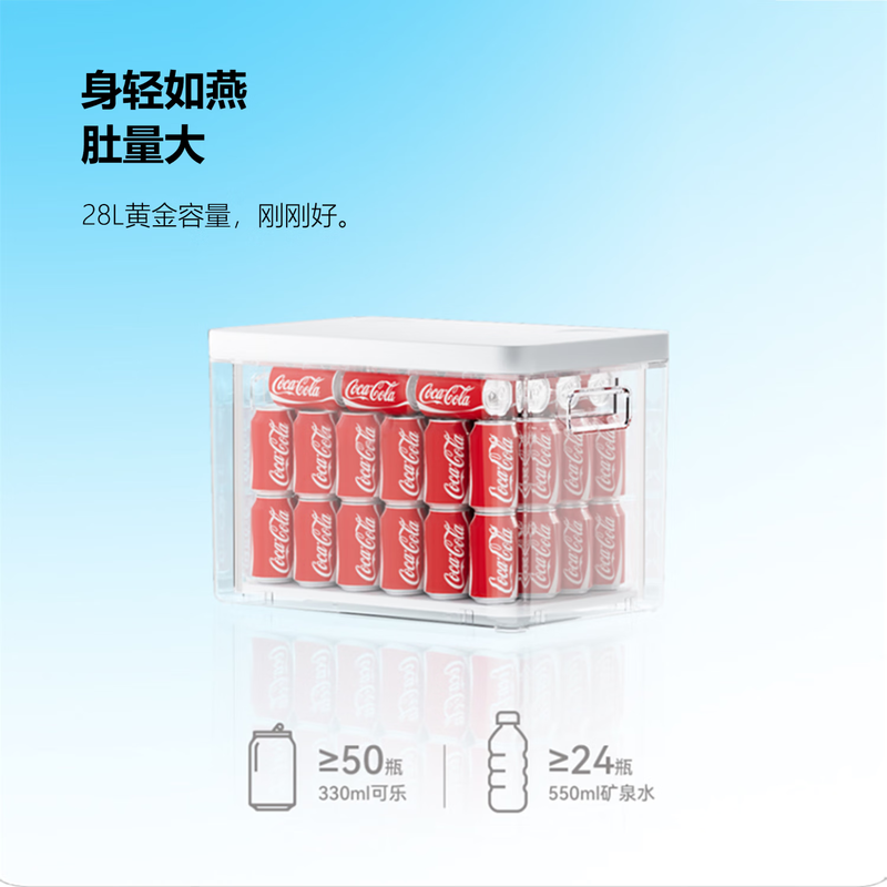 VANIS Aerospace Grade Vacuum Insulated Insulation Box U8 Yunli White No electricity needed 6 days extra long insulation for car and home use 28L