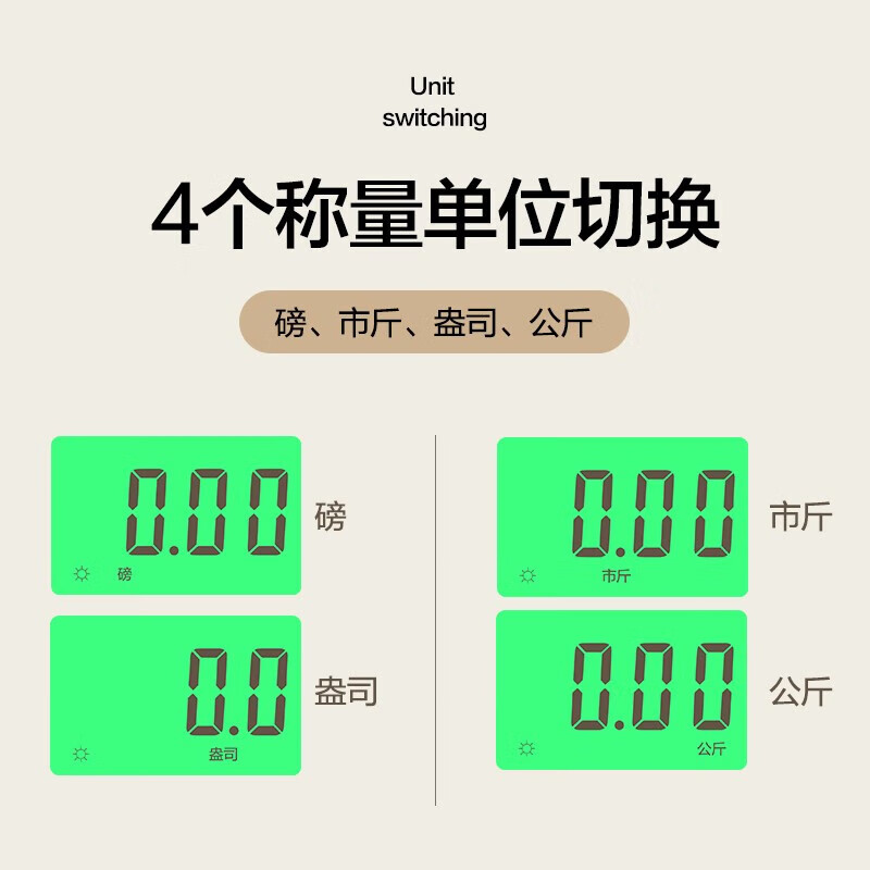 Xiangshan Portable Scale Electronic Scale Portable Scale Gram Scale Weighing Vegetables Express Crane Scale High-Precision Luggage Scale 75kg