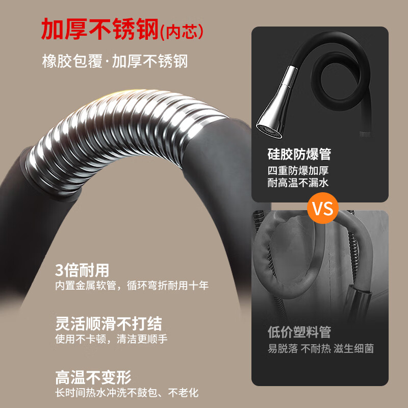 Royalstar electric faucet water heater instant heating faucet universal tube kitchen and bathroom dual-use instant heating bottom water inlet universal tube digital display white + leakage protection