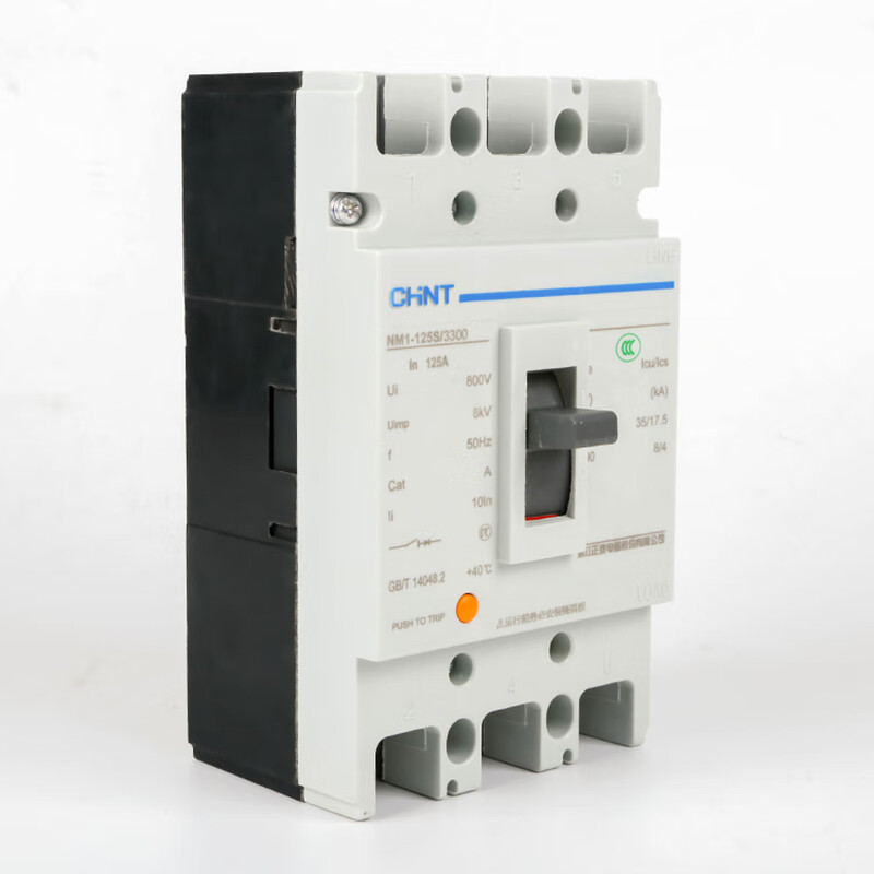 Chint molded case circuit breaker NM1-63S 125S 250S 400S 630S 800A 1250S/3300 NM1-63S/3300 10A