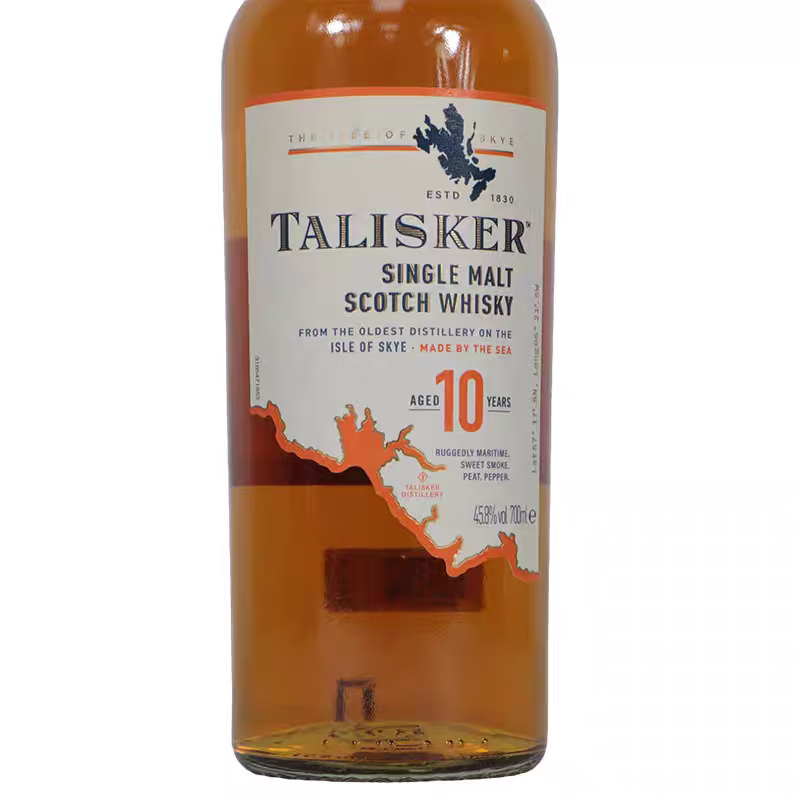 Talisker foreign wine 10 years island production area Scotland imported single malt whiskey 700ml