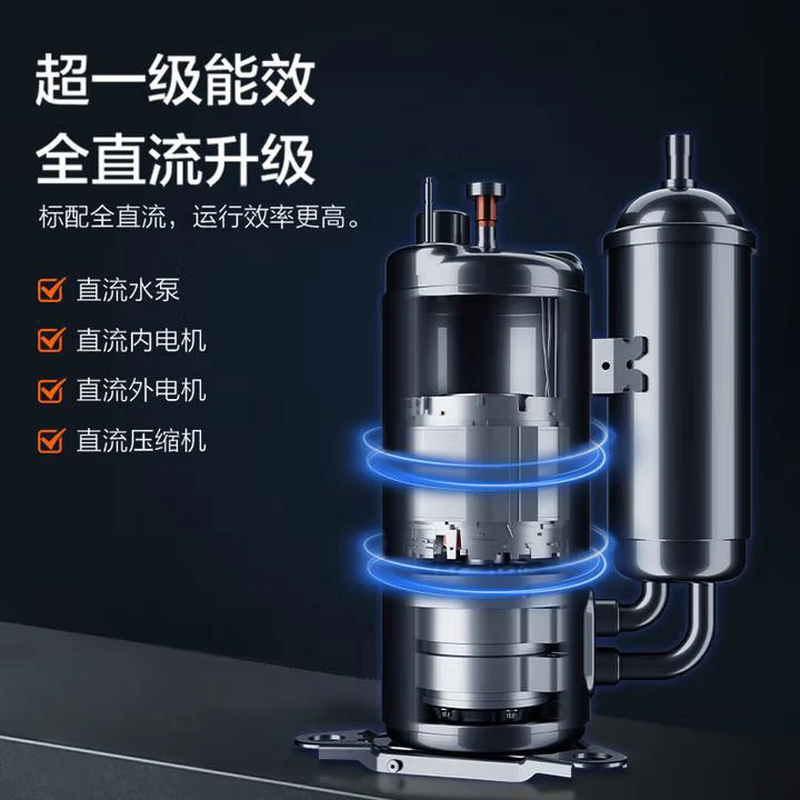 Oaks 5 HP heating and cooling ceiling machine, first-level energy efficiency central air conditioner, energy saving, commercial air conditioner, ceiling air conditioner 380V KFR120QW/BPR3QDS(B1)-G