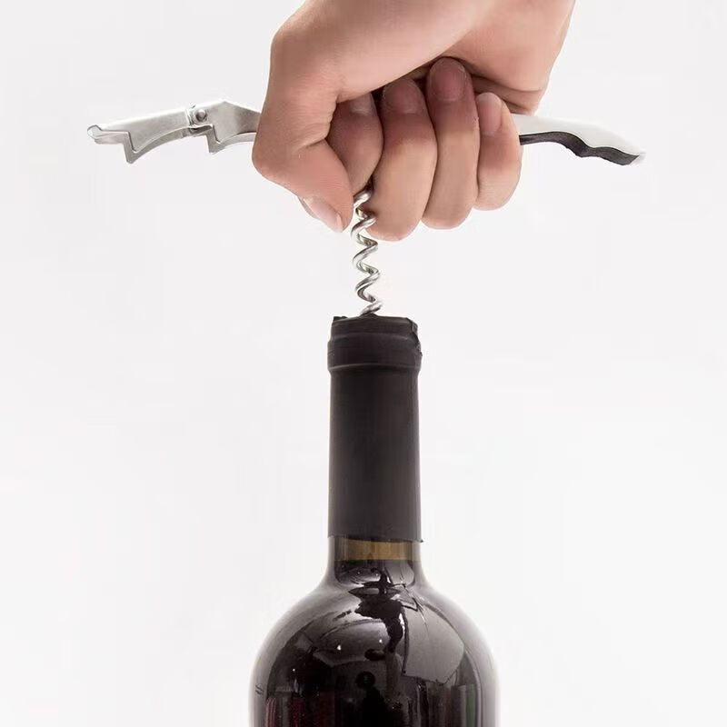 Multifunctional bottle opener Haima knife bottle opener red wine bottle opener beer bottle opener stainless steel universal bottle opener black 1 piece