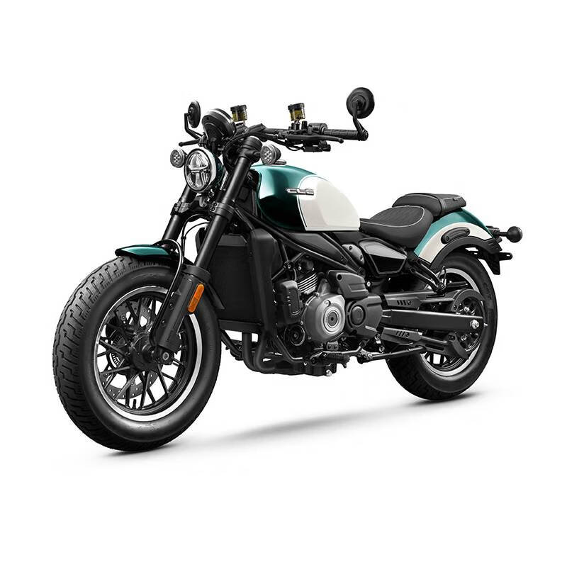 CFMOTO Chunfeng 450CL C AMT version retro cruiser motorcycle store pickup British green