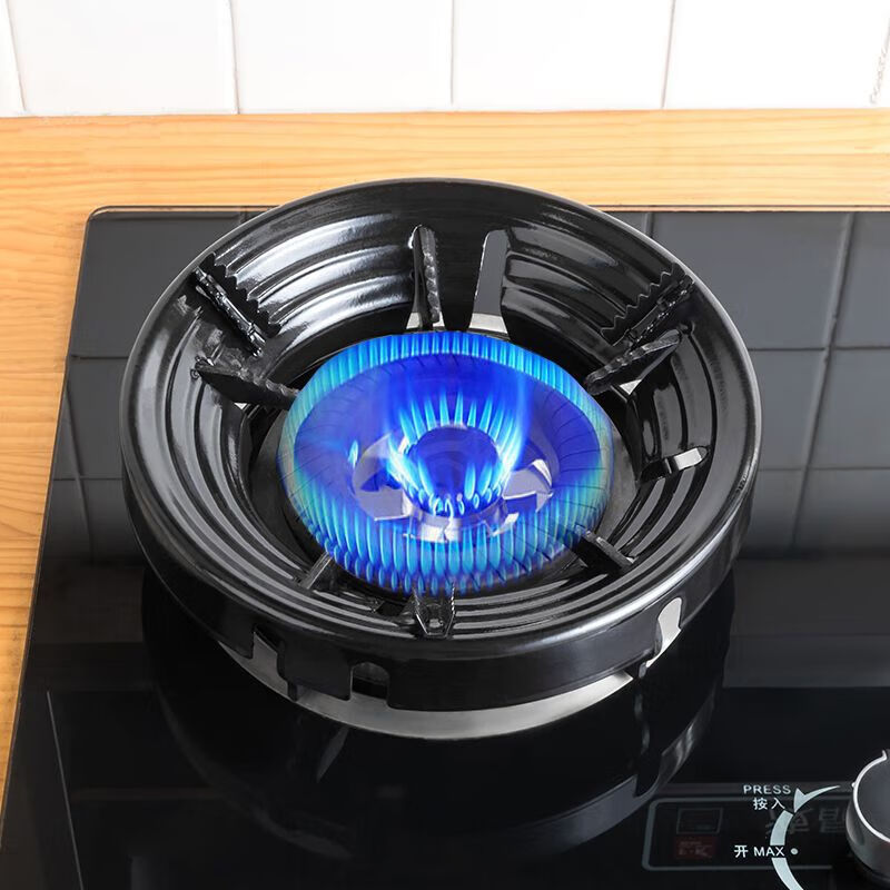 Universal gas stove fire-concentrating windshield, household gas stove stand bracket, energy-saving ring, universal anti-slip windshield bracket sub-accessories, upgraded five-claw universal two-pack