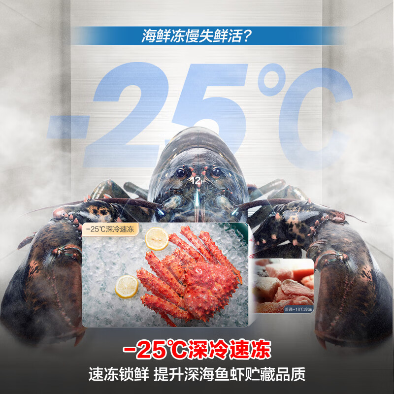 Rongsheng 331L French multi-door refrigerator small apartment ultra-thin first-class energy efficiency air-cooled frost-free dual frequency conversion energy-saving four-door trade-in BCD-331WD11MP national subsidy