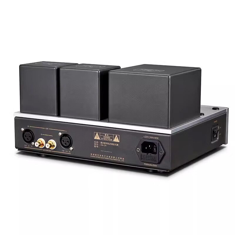 HA-2A vacuum tube headphone power amplifier full NOS antique tube amp hifi amplifier HA-2A pure black spot