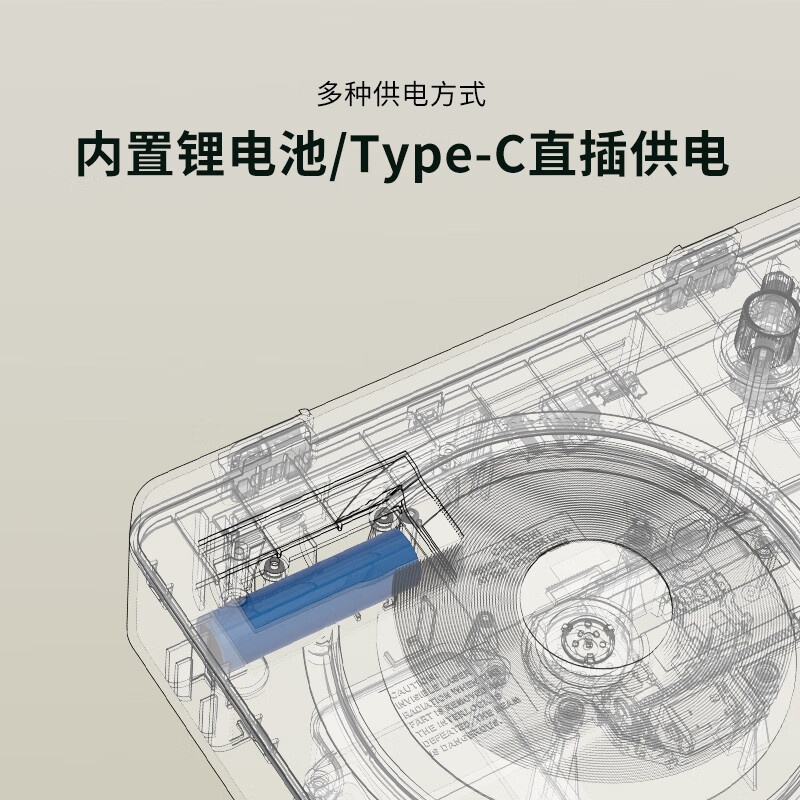 Panda (PANDA) CD-67 album CD player Bluetooth player audio integrated home player CD audiophile-grade record (green)