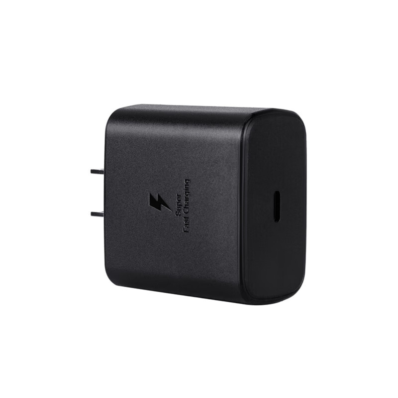 Samsung (SAMSUNG) 45W fast charging head s22+S24Ultra charger s20u direct charging s23u original tabs8/s9 tablet 5Atypec ultra-fast charging 2.0 45W fast charging head + 5A fast charging cable_line 1.8 meters (white)