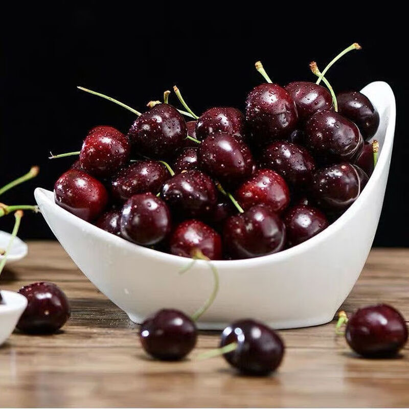 Chilean cherry crispy sweet imported fruit gift box for pregnant women 250g (net weight) 2J super cost-effective 28-30mm super sweet