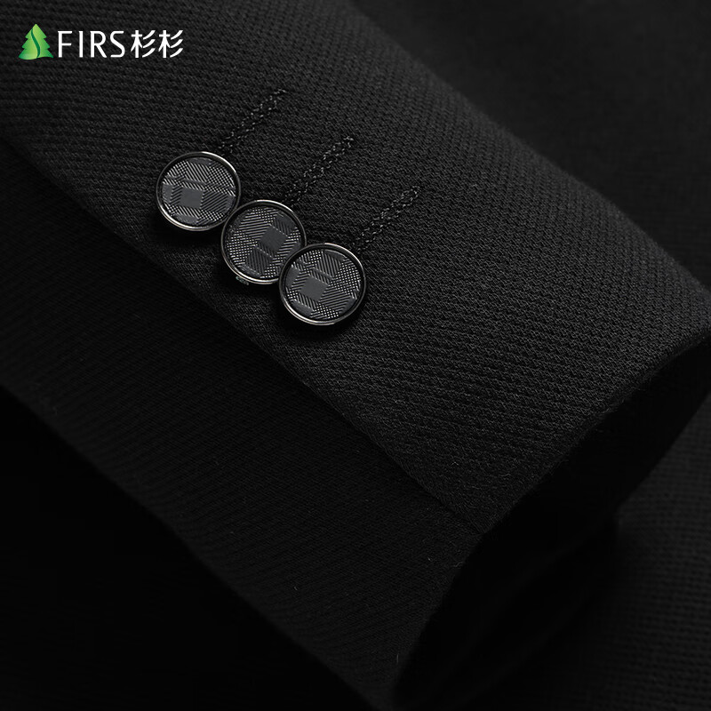 Shanshan Modal 90 velvet single suit jacket down suit men's autumn and winter business casual middle-aged dad workwear