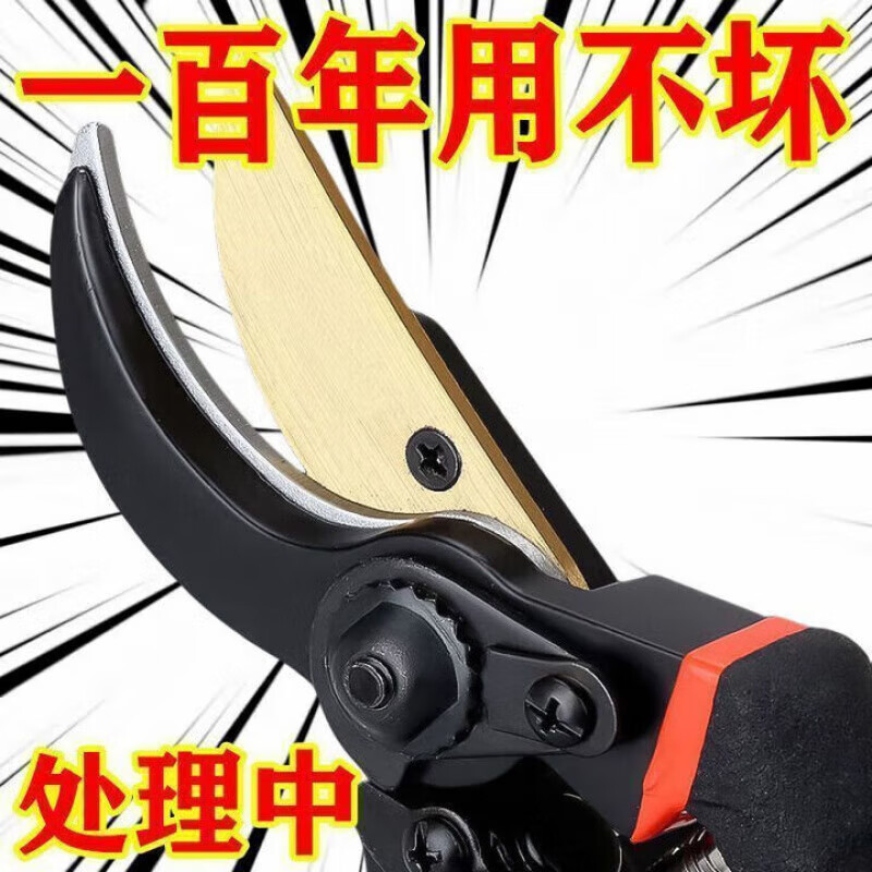 RRLFCS Germany German SK5 powerful garden shears stainless steel labor-saving pruning fruit tree thick branches German extra thick SK5 powerful thick branch shears Golden Eagle model