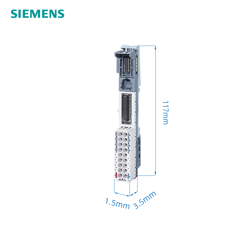 Siemens ET 200SP base unit 6ES7193-6BP00-0DA0, BaseUnit Type A0, BU15-P16+A0+2D