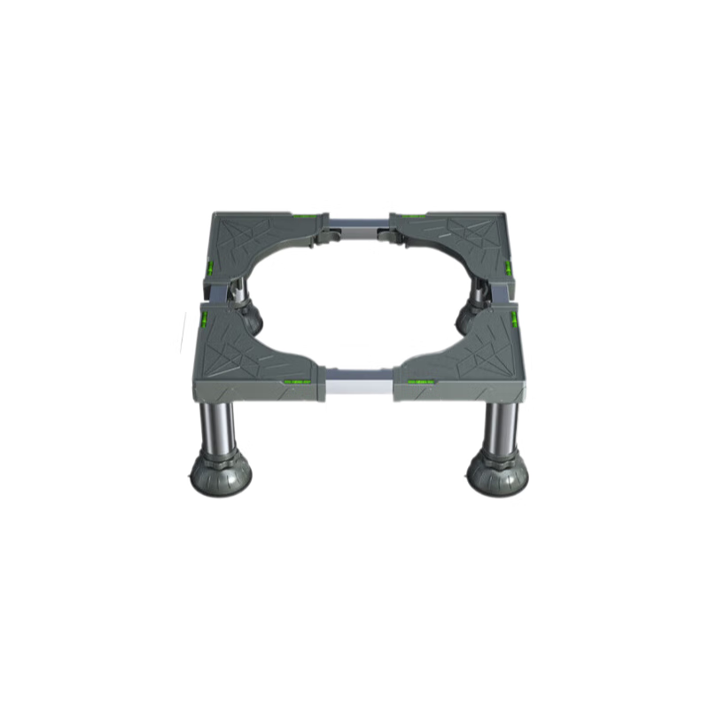 Shitingge German quality washing machine base flip-top refrigerator bracket drum heightened storage rack household adjustable waterproof (total height 12-15cm) elephant feet