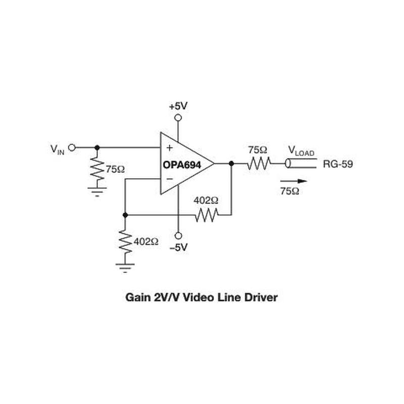 Texas Instruments operational amplifier package of 2500 OPA694IDR original genuine tax-included invoice
