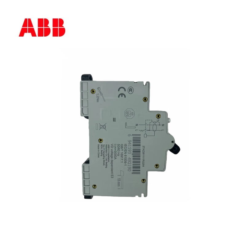 ABBGS201C series residual current action circuit breaker leakage protection circuit breaker GS201C L C25 AC30 230V 25A 1P+N 4.5kA Type C