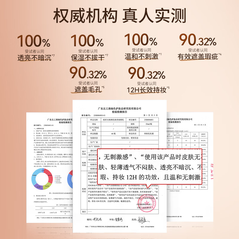 Ultra-dense radiant silk repair cream, no-makeup tinted face cream, pre-makeup isolation, long-lasting make-up, gentle moisturizing, no false whitening