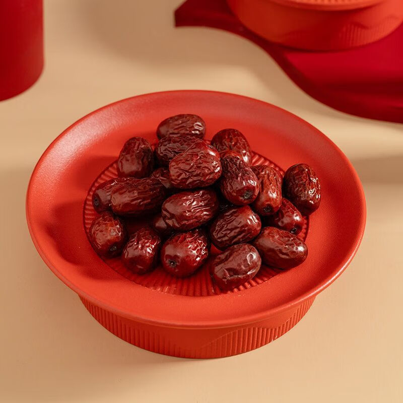 Shi Jin Fruit Plate, the joy of moving to the Forbidden City, the trendy fruit plate, household ceramic refreshment plate, dried fruit snacks, snack plate, wedding presentation plate, the Forbidden City Temple of Heaven Fruit Plate (Kiln Green)