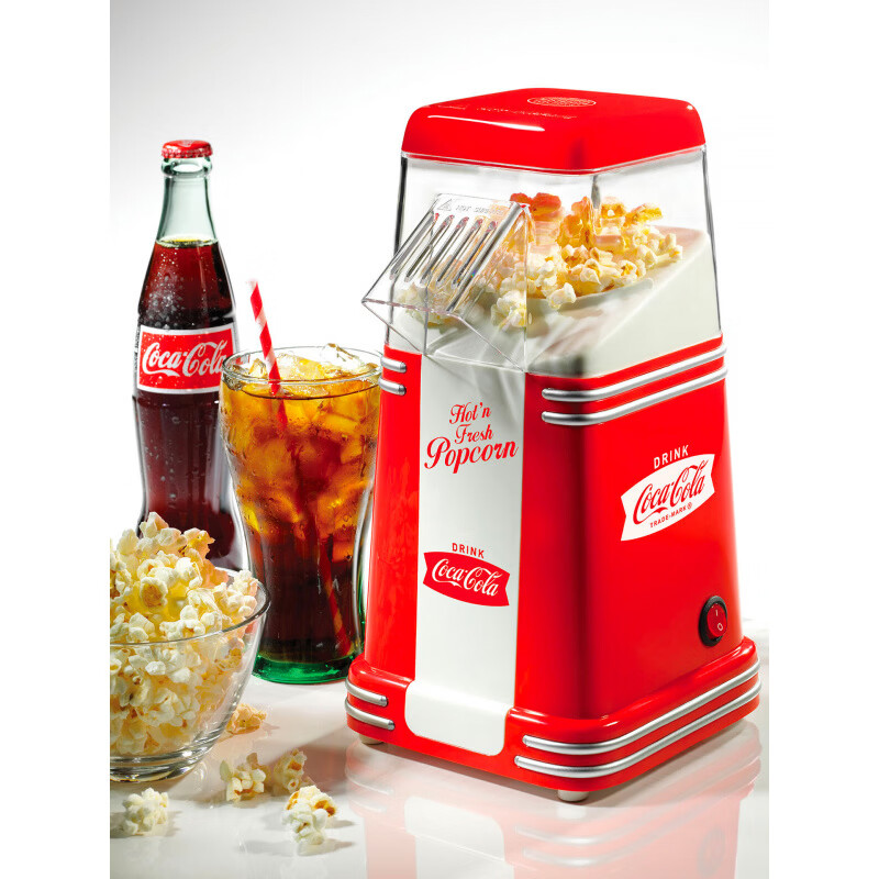 Coke popcorn machine, marshmallow machine, chocolate fountain machine, small fully automatic lazy snack machine, popcorn machine