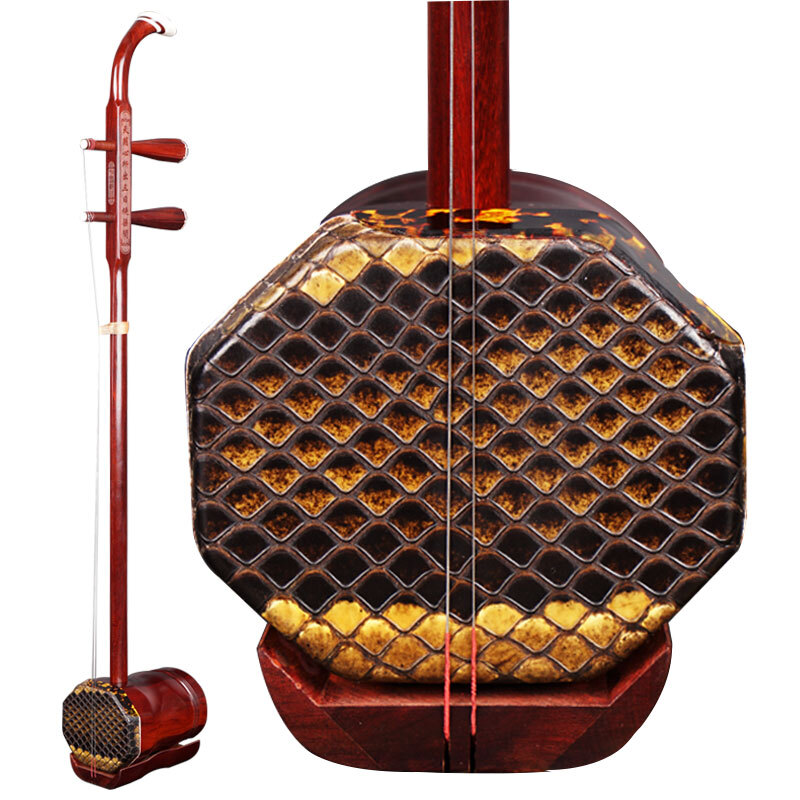 Guoyue Suzhou red sandalwood Erquan Hu musical instrument ethnic stringed instrument performance universal piano