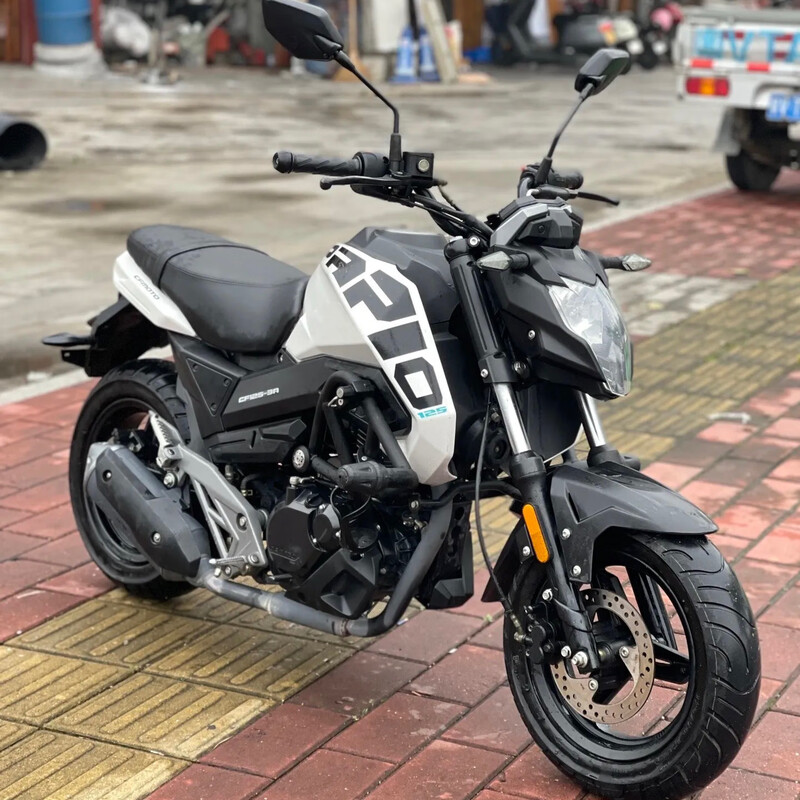 Chunfeng xo Baboon 125CC little monkey fuel motorcycle silver steel 150MINI monster ST street car second-hand motorcycle Chunfeng ST Baboon gray 90% new
