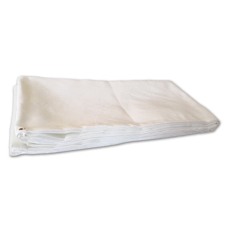 Fire welding 3*3 fiberglass 4*4 oversized 8*8m factory wind cutting and welding high temperature resistant fire blanket white 66m national standard factory large quantity in stock