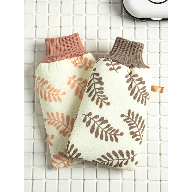 Fat Donglai's same style bath towel, powerful decontamination tool, new double-sided thickening for men and women, LEIH6544, coffee color, one pack