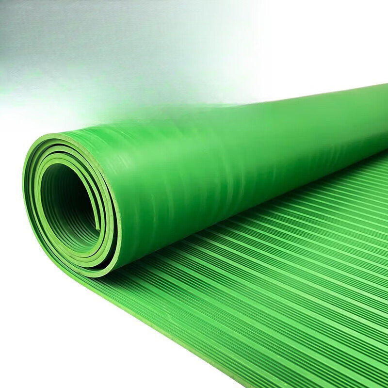 Raft core insulation mat power distribution room rubber glue 10KV carpet 3/5/8mm rubber sheet black flat surface 8mm thick (1m*1m) 25KV