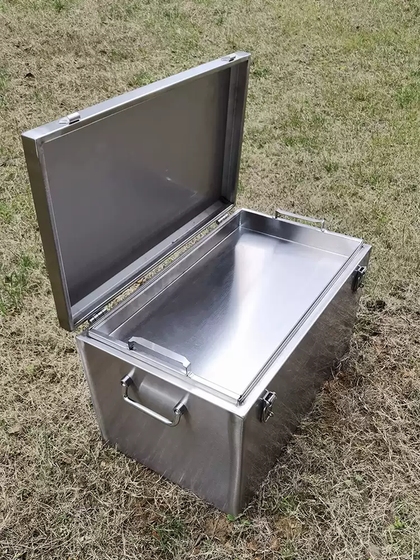 Stainless steel hardware tool box 304 thickened portable custom storage box turnover box storage storage box customized contact customer service