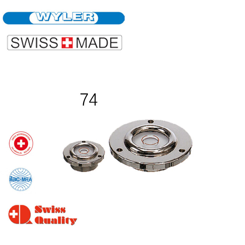 Swiss Wyler angle meter 72 series round bubble level machine tool scale level 172-20-120 60 days for Swiss ordering