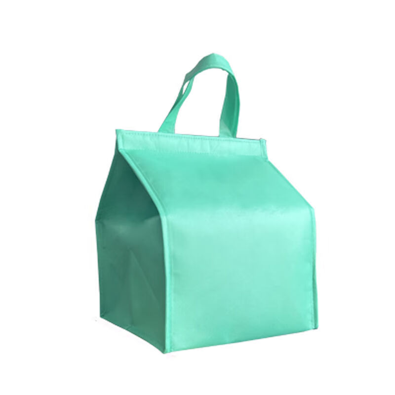 Yuhua Cake Insulated Bag Thickened Aluminum Foil Waterproof Lunch Box Picnic Fresh-keeping Bag Insulated Bag Takeaway Portable Cooling Bag 10-Inch Gold Three-Layer (Extra High)