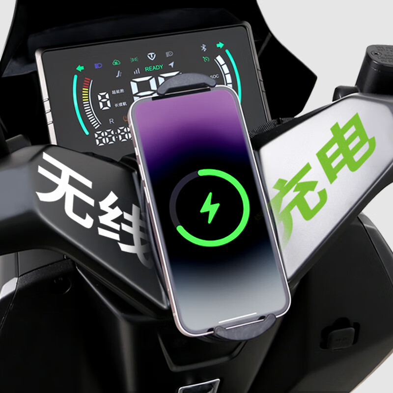 Tailing electric motorcycle Polaris high-end performance long-range electric motorcycle 1200W smart high-speed electric motorcycle 72V23Ah commuter mobility battery car racing red