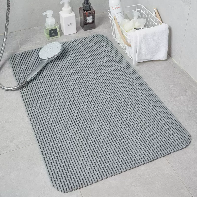 Yusenyi Bathroom Non-slip Mat Bathroom Toilet Foot Mat Bath Bathroom Special Non-Slip Floor Mat Bathroom Shower Pink 60x150cm