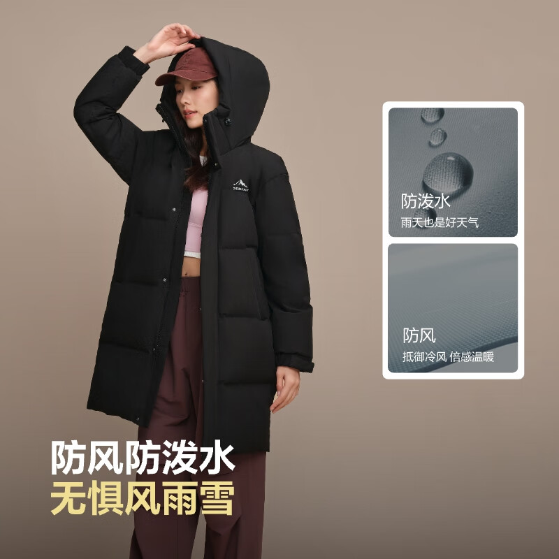 Bosideng New Year's Co-branded 25 Years Down Jacket Shopping Mall Men's and Women's Sports Mid-Length Student Bread Jacket