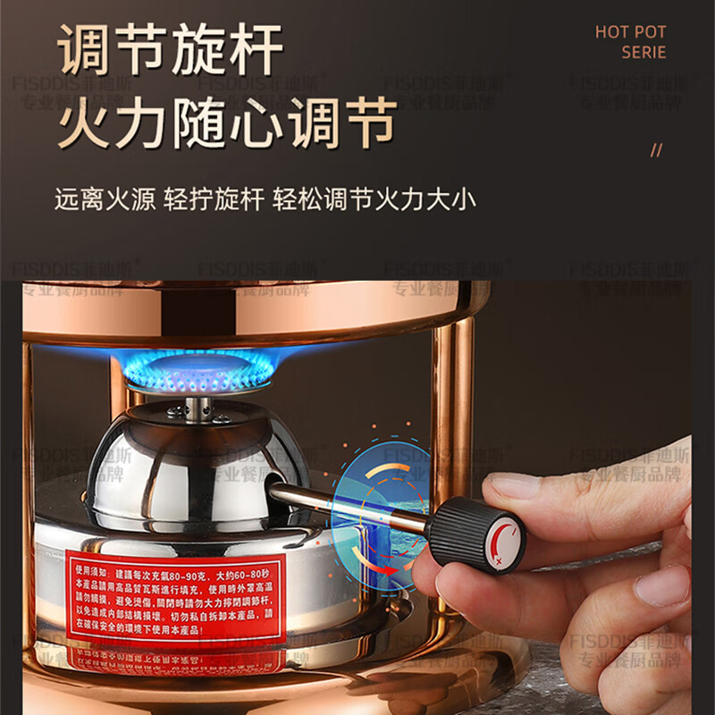 FISDDIS 304 stainless steel single small hot pot household hotel banquet hot pot pot for one person and one pot dry pot shabu shabu thickening