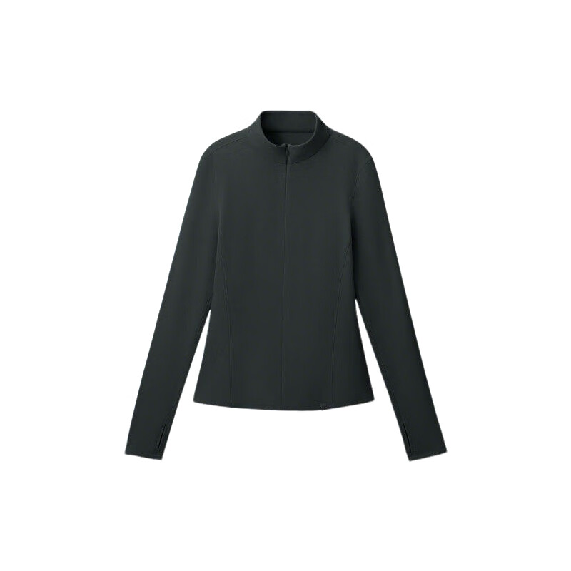 Beneunder bottoming shirt women's slim fit polar fleece stretch warm autumn and winter PM002 Phantom Gray L