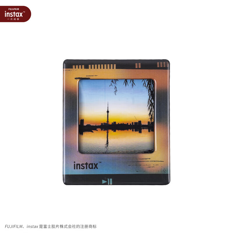 Fuji (FUJIFILM) one-time imaging instax square refrigerator magnet photo frame image