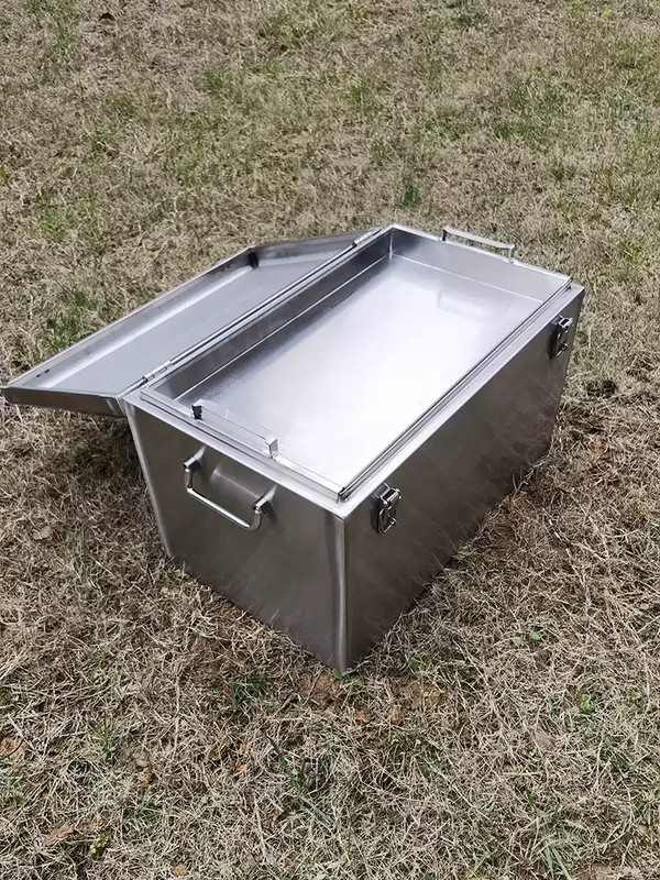 Stainless steel hardware tool box 304 thickened portable custom storage box turnover box storage storage box customized contact customer service