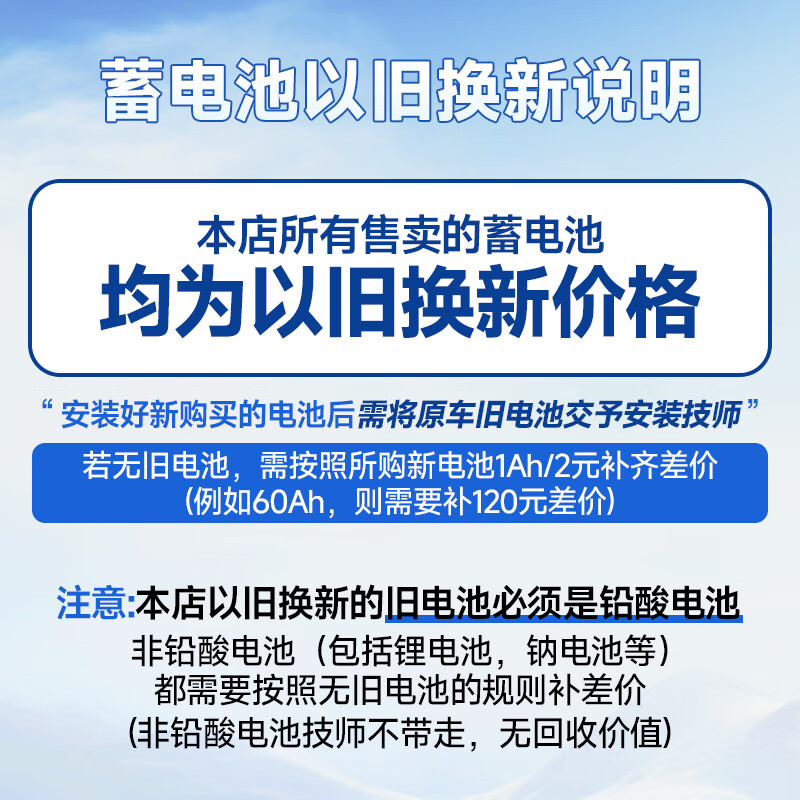 Yuasa car battery high-performance maintenance-free AB series LN0-AB 12V door-to-door installation old-for-new