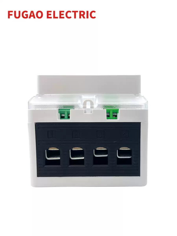 4P three-phase four-wire DTS2266 rail-type electric energy meter electronic 380V straight-through 1.56A mutual induction type 4P three-phase rail meter 10-100A