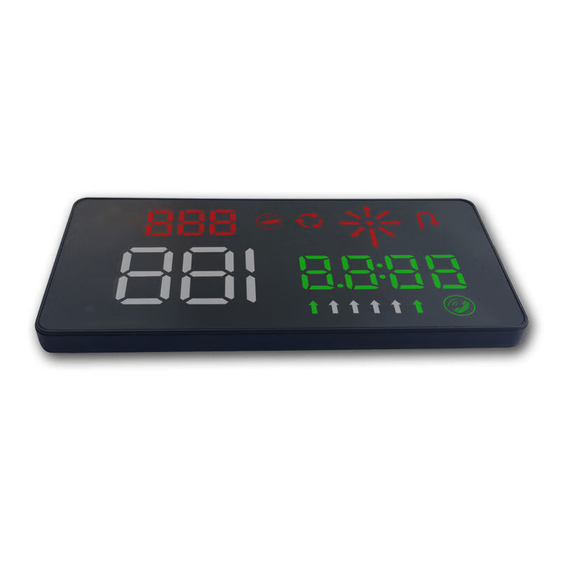 Six-step cloud dog HUD head-up display speeding photo reminder car electronic dog radar speed camera safety warning HUD cloud electronic dog HUD cloud electronic dog