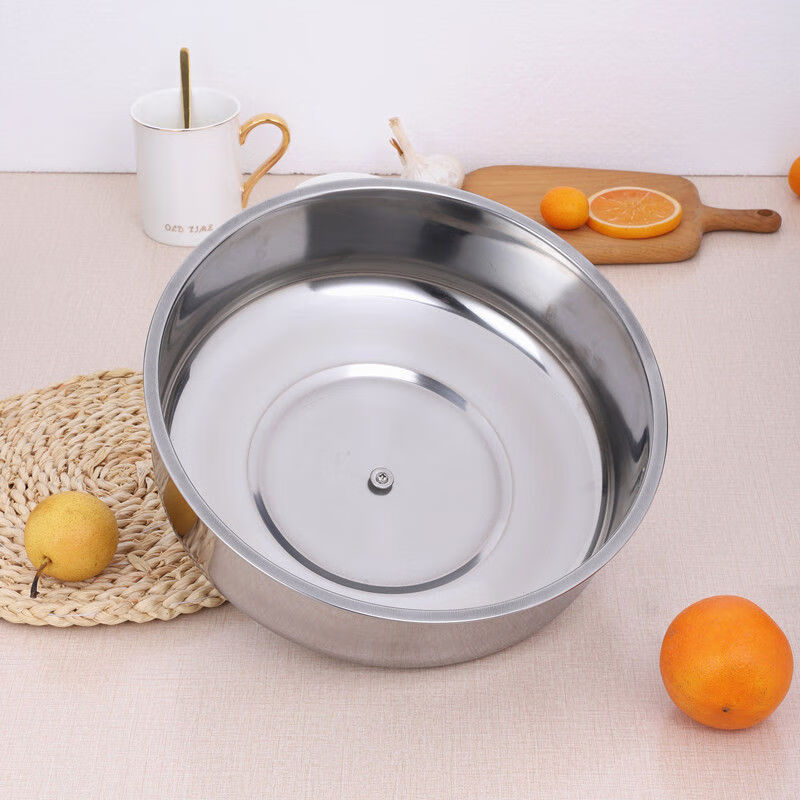 All-steel steamer pot with high lid and thickened stainless steel wok iron pot soup pot lid for household use 33 points 3 cm thickened all-steel lid all-steel button